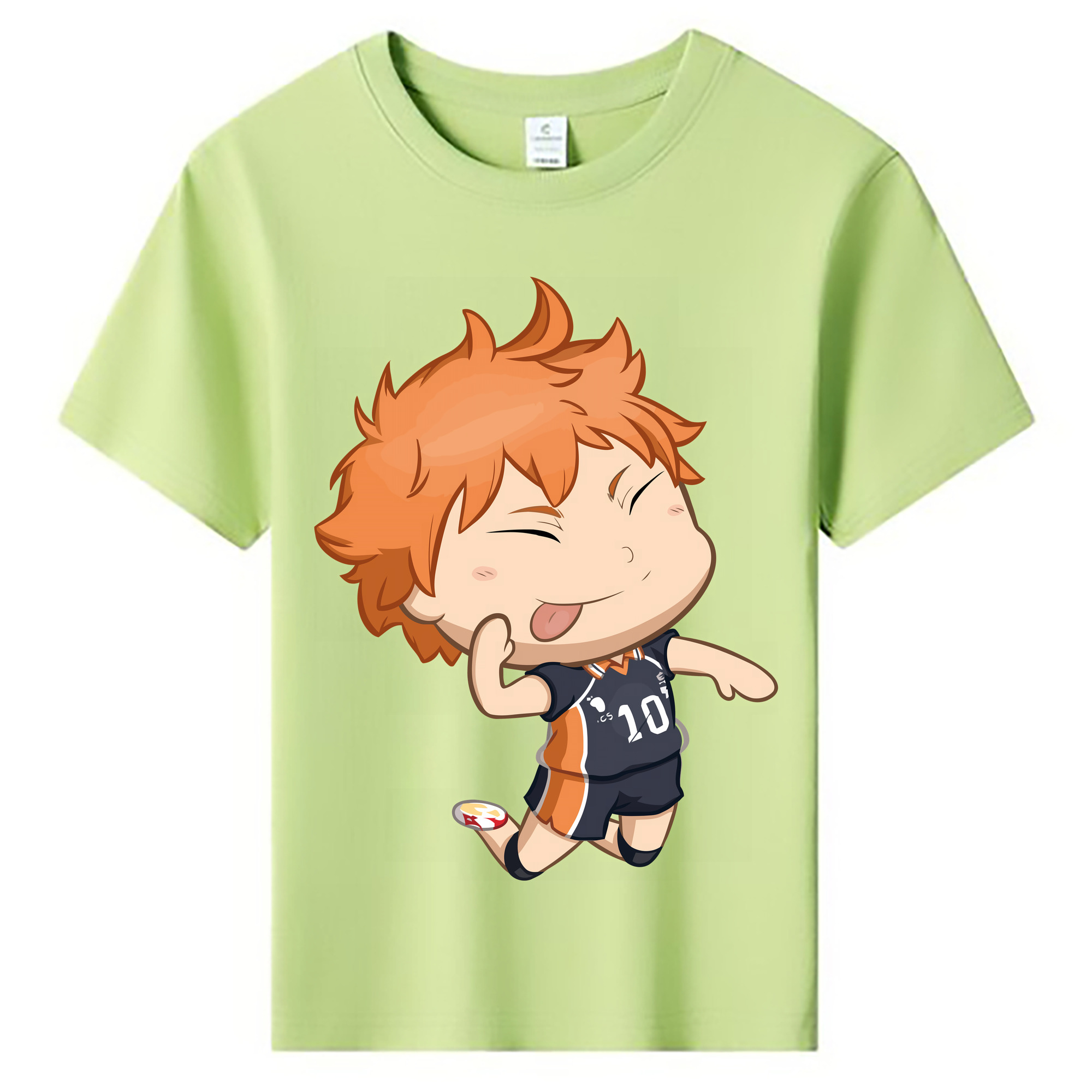 （画像用） ハイキュー!! Haikyu!! 綿100％キッズTシャツ（フロントプリント）